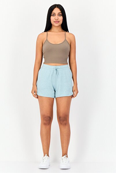 SKECHERS Women Sportswear Fit Outdoor Shorts, Heather Turquoise