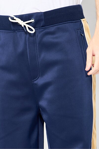 Gant Men Regular Fit Colorblock Sweatpants, Navy