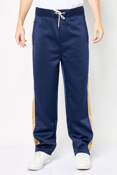 Gant Men Regular Fit Colorblock Sweatpants, Navy