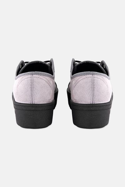 Victoria Women Lace Up Casual Shoes, Grey