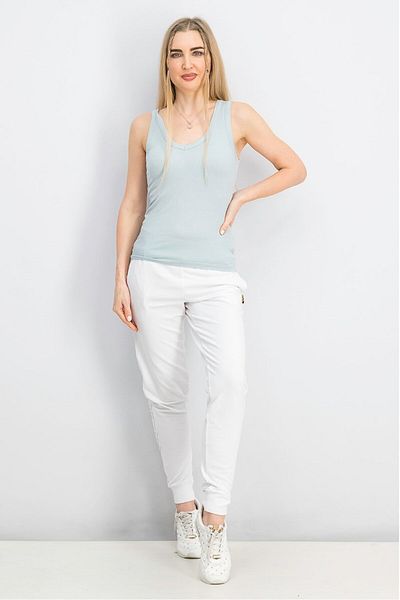 Plein Sport Women Sportswear Fit Training Sweatpants, White