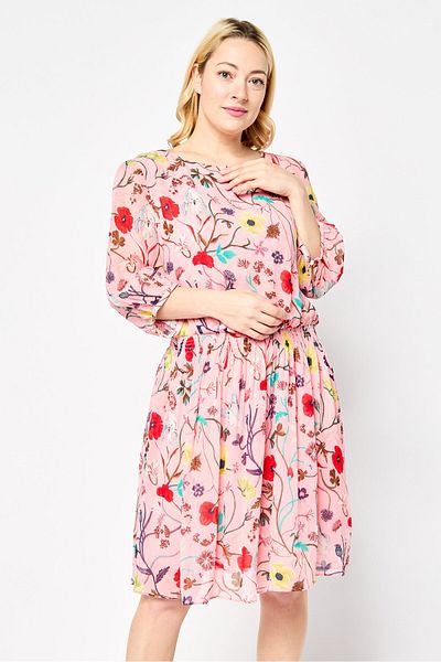 Gant Women Floral Print Midi Casual Dress, Multicolor