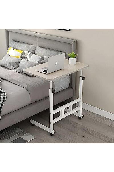 Generic Upgraded Metal Base Adjustable Movable Desktop Computer Mobile Laptop Desk Home And Offic