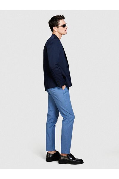 Sisley Stretch Cotton Belt Hole Slim Fit Pants Men's 0g6 Pants - 324P4Aihsf021