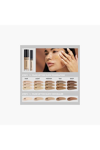Isadora Wake Up the Glow Foundation