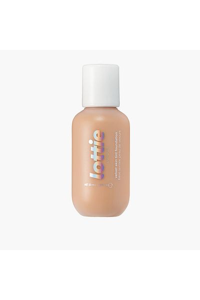 Lottie London كريم أساس فيلفيت سكين تينت