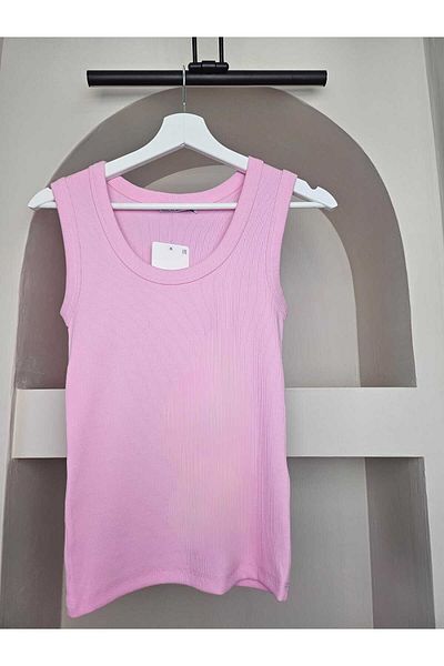 Telablanka Square Neck Ribbed Tank Top