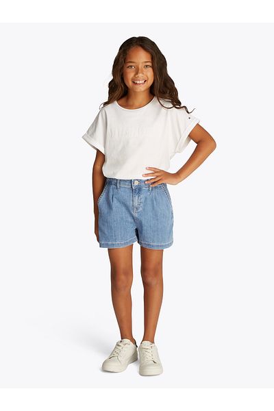 Tommy Hilfiger Girls Drapey Wide Leg Shorts