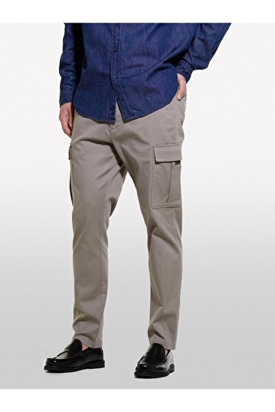 Sisley Cotton Blend Relaxed Fit Front and Back Pocket Pants Men's 18U Pants - 324A42A7Sf04H