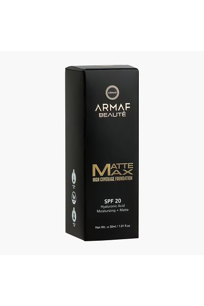 Armaf Beaute Armaf Beaute Matte Max High Coverage Foundation SPF 20 - 30 ml