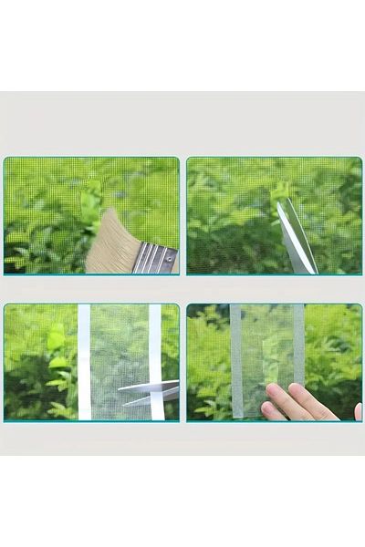 Generic 2Window&Door Hole Repair Strip,Self-Adhesive Plastic Patch for Repairing Tears&Holes 7cm*5m