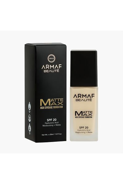 Armaf Beaute Armaf Beaute Matte Max High Coverage Foundation SPF 20 - 30 ml