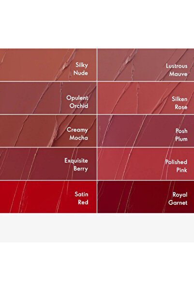 Oriflame Lipstick SPF 15 Giordani Gold Iconic Satin - Royal Garnet, 3.8 g