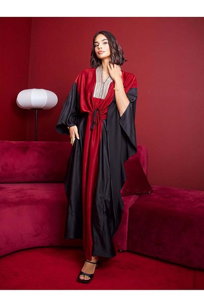 ECSTACY COUTURE Ecstacy Dual shade Kaftan