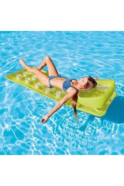 Intex Inflatable Mattress with 3 Color Covers 1.88 x 0.71 m - Intex