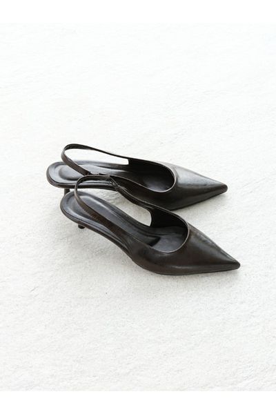 Munshoes Дамски високи токчета Margaret Brown