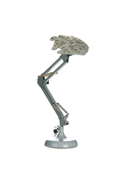 Star Wars LED desk lamp, Paladone, Star Wars Millennium Falcon, Adjustable height, USB cable included, Gray
