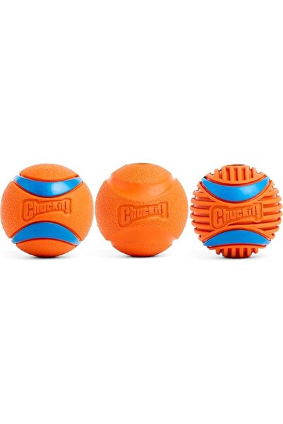 ShopZum Chuckit! Fetch Medley Gen 3 (Ultra Ball, Fetch Ball, Rugged Ball) 3&Apos;Lü Köpek Oyun Topu Seti (O