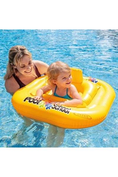 Intex Deluxe Baby Swim Seat Yellow (1-2 Years/11-15 kg) - INTEX