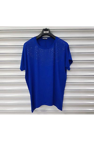 Esina Women's Viscose Blouse with Stone Detail