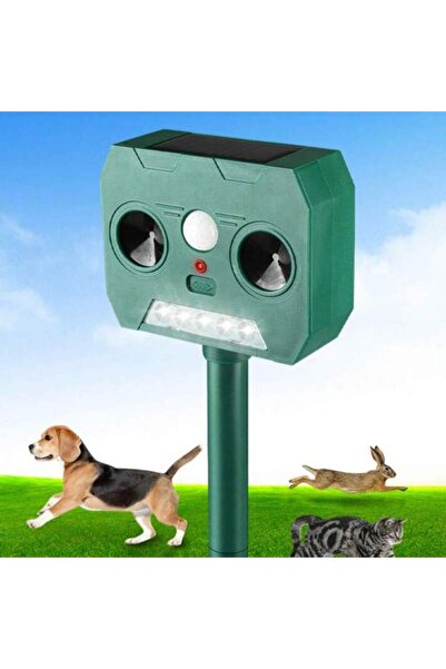 SIKS Ultrasonic Device, Anti Wild Animals, Anti Rodent, Solar Rechargeable Battery, 2 Working Modes