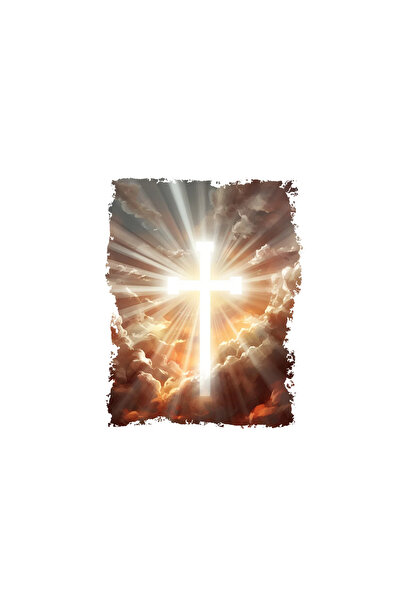 INOVATIX Set de 8 piese, autocolant Cruce Cerească, INOVATIX®. 6 cm