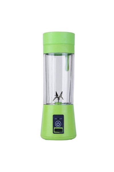 SIKS ® electric blender with USB and 6 blades, portable, green