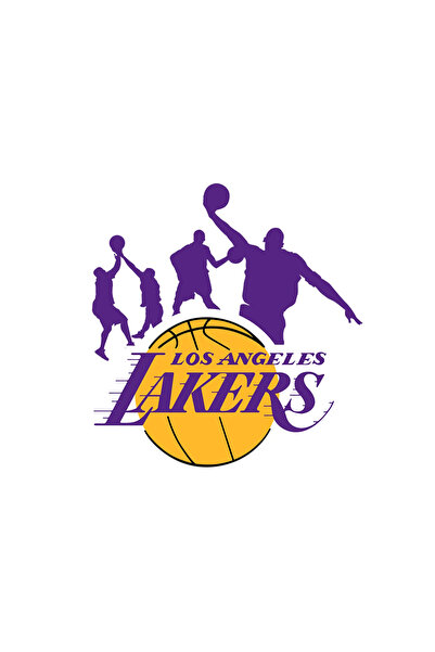 INOVATIX Σετ 8 τεμαχίων, αυτοκόλλητο λογότυπο Los Angeles Lakers, INOVATIX®. ...