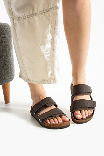 Sivarro Duoflex Women's Slippers Brown – Ultra Light Orthopedic Non-Slip Sole Daily