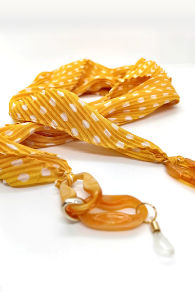 dicorde Scarf Detailed Glasses Strap