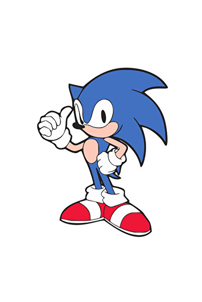 INOVATIX Σετ 8 τεμαχίων, Αυτοκόλλητο που αρέσει στον Sonic the Hedgehog, INOV...