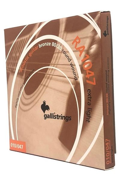 ShopZum Gallistrings Ra1047 Extra Light Acoustic Guitar String