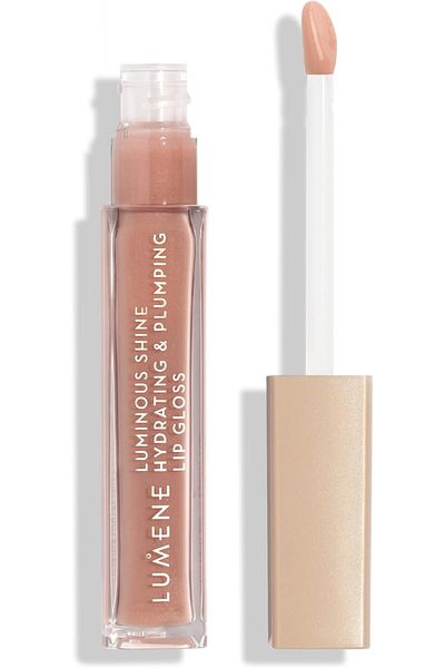 LUMENE Lip Gloss Moisturizing & Plumping Lip Gloss 01 Pale Honey