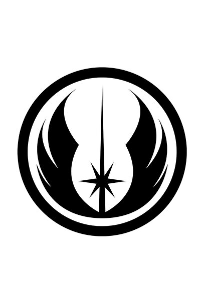 INOVATIX Set de 8 piese, autocolant Star Wars Alianța Rebelă, INOVATIX®. 6 cm