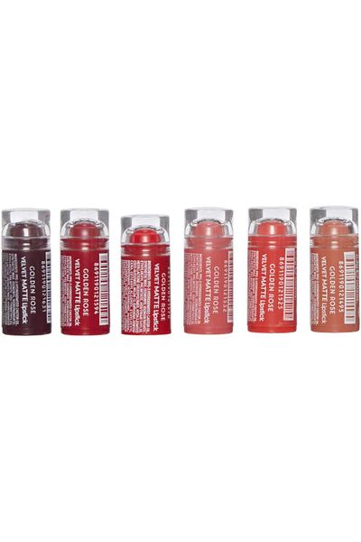 Golden Rose Velvet lipstick lipstick 6pcs mini 1pc (1 x 6pcs)