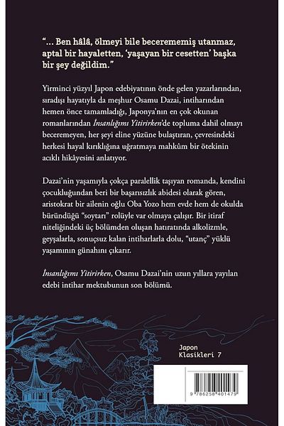 Bloomsbury As I Lose My Humanity - Osamu Dazai