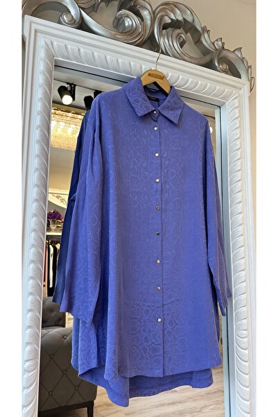 Invee Patterned Shirt - Purple