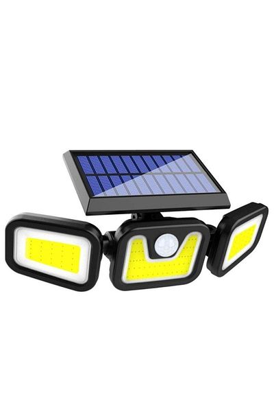 SIKS ® Solar Lamp 74 Leds, Wall Mounting, Solar Charging, Motion Sensor