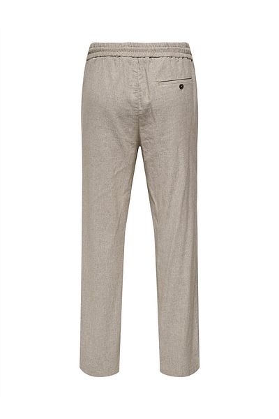 Only & Sons Onssinus Loose Linen 0245 Pant Men's Beige Trousers - Os22031578