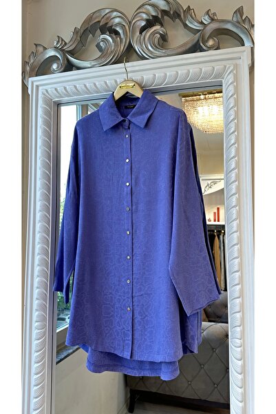 Invee Patterned Shirt - Purple