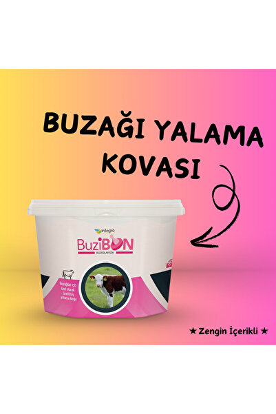 İntegro Buzi Bon Buzağı Yalama Kovası - 3.5 kg