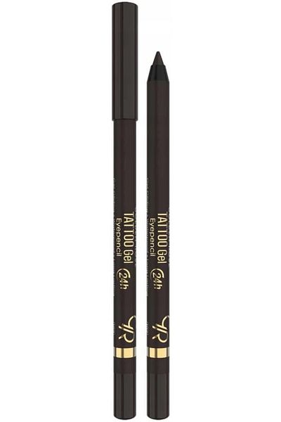 Golden Rose Tattoo Gel Eye Pencil Waterproof No: 102 - Water Resistant Gel Eye Pencil