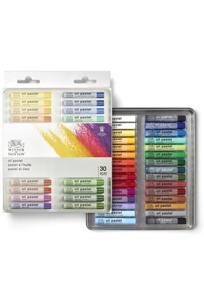 Winsor Newton Winsor & Newton Yağlı Pastel Seti 30 Renk