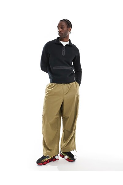 Nike Men's Sportswear Tech Fleece Half-Zip Siyah Erkek Sweatshirt