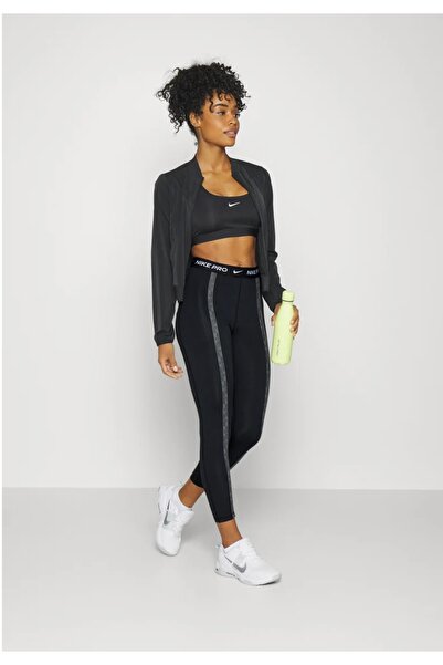 Nike Women's Pro Dri-FIT High-Rise 7/8 Tights Siyah Kadın Tayt