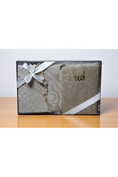 SALVUS Özel Kutulu Kadife Kaplı Yasin Seti | Hac Umre Mevlid Kandil Hediyelik...