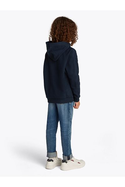Tommy Hilfiger Boys Dark Night Navy Varsity Hoodie
