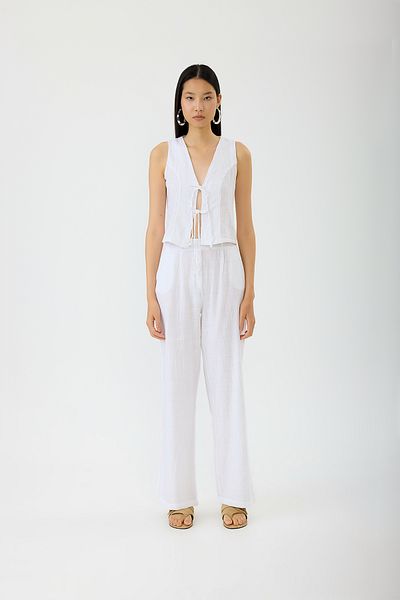 SEVİLEN Linen trousers