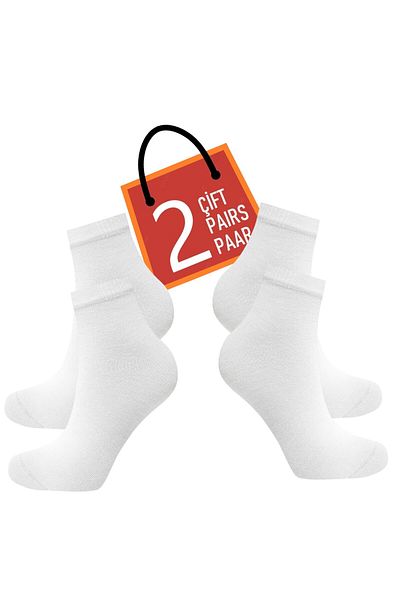 Happy Body Bamboo Women's 2-Piece Special Boxed Short Sleeve Plain Washable Fabric Floating Rubber Seamless Toe End