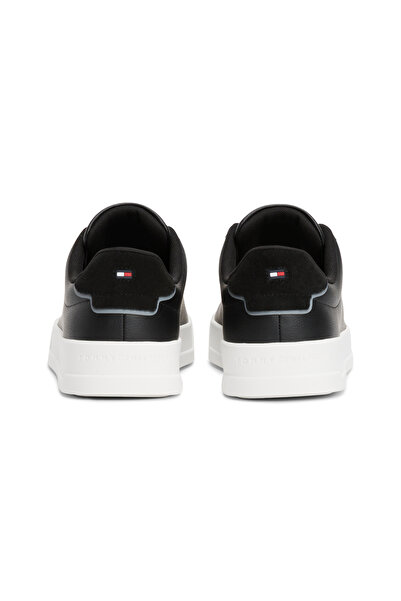 Tommy Hilfiger Tommy Hilfiger Men Black Court Lth Detail Sneakers